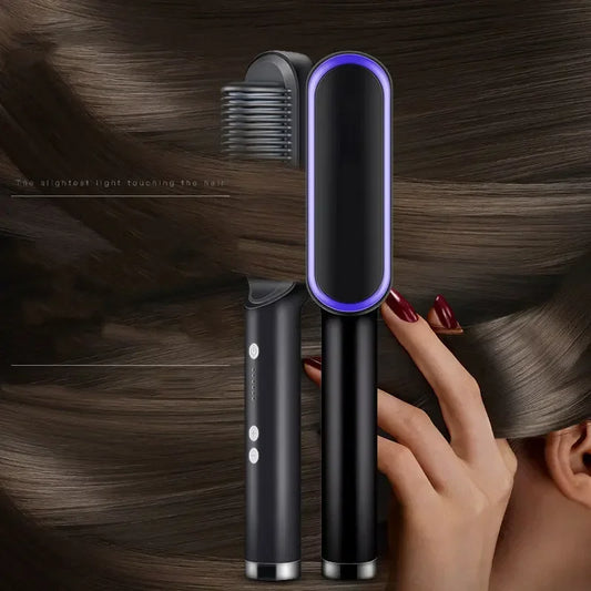 EasyGlow Hair Straightener Comb